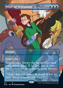 Whir of Invention (Borderless) [Secret Lair Drop Series] | Good Games Cannington