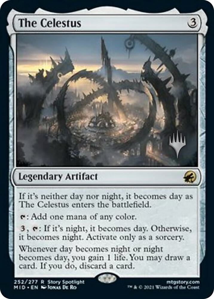 The Celestus 252 (Promo Pack: Innistrad: Midnight Hunt)  - Foil | Good Games Cannington