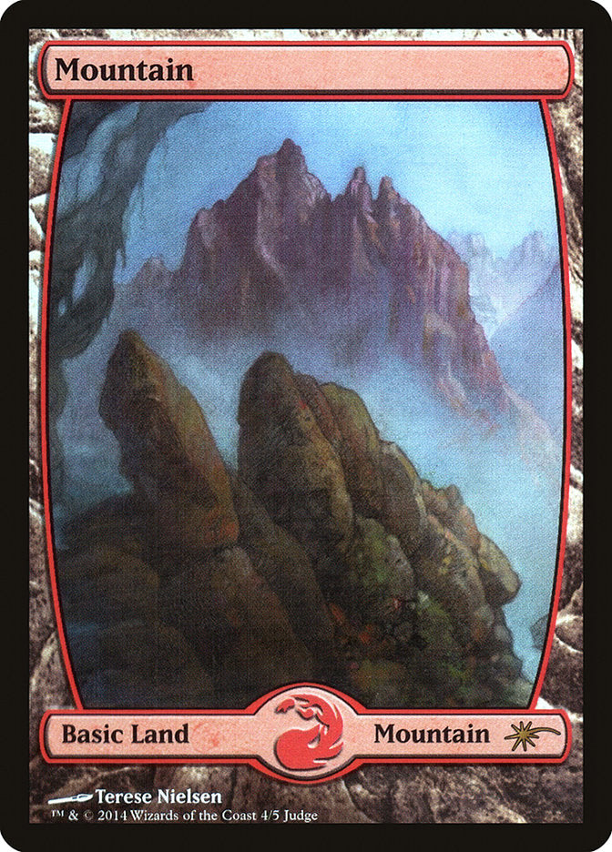 Mountain (4★) [Judge Gift Cards 2014] | Good Games Cannington