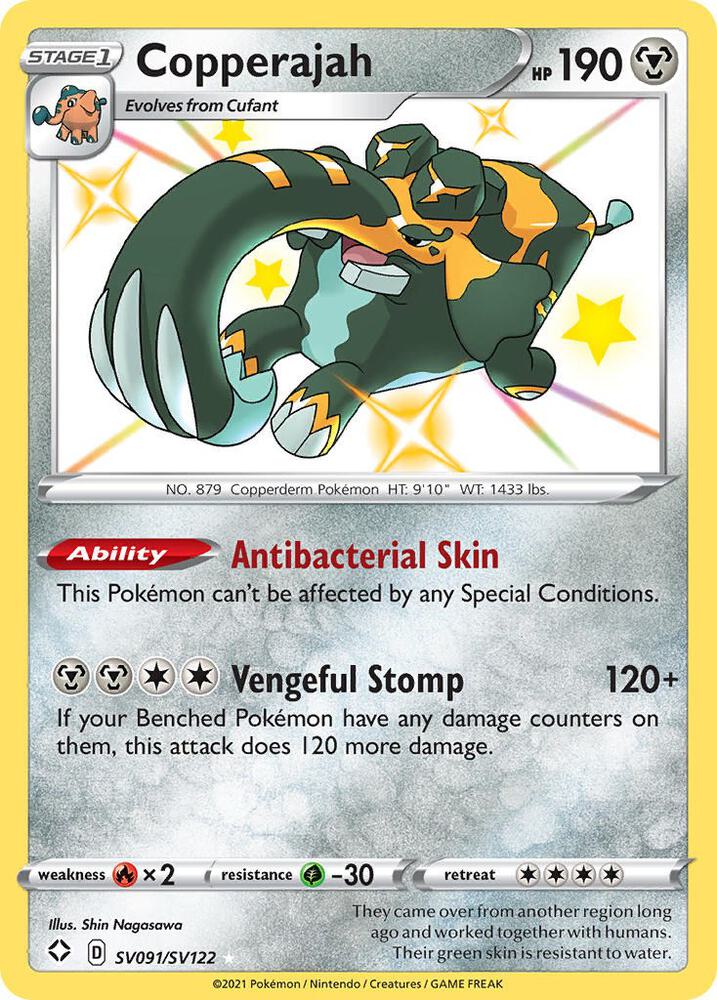 Copperajah SV091/SV122 (Shining Fates: Shiny Vault)  - Holofoil | Good Games Cannington