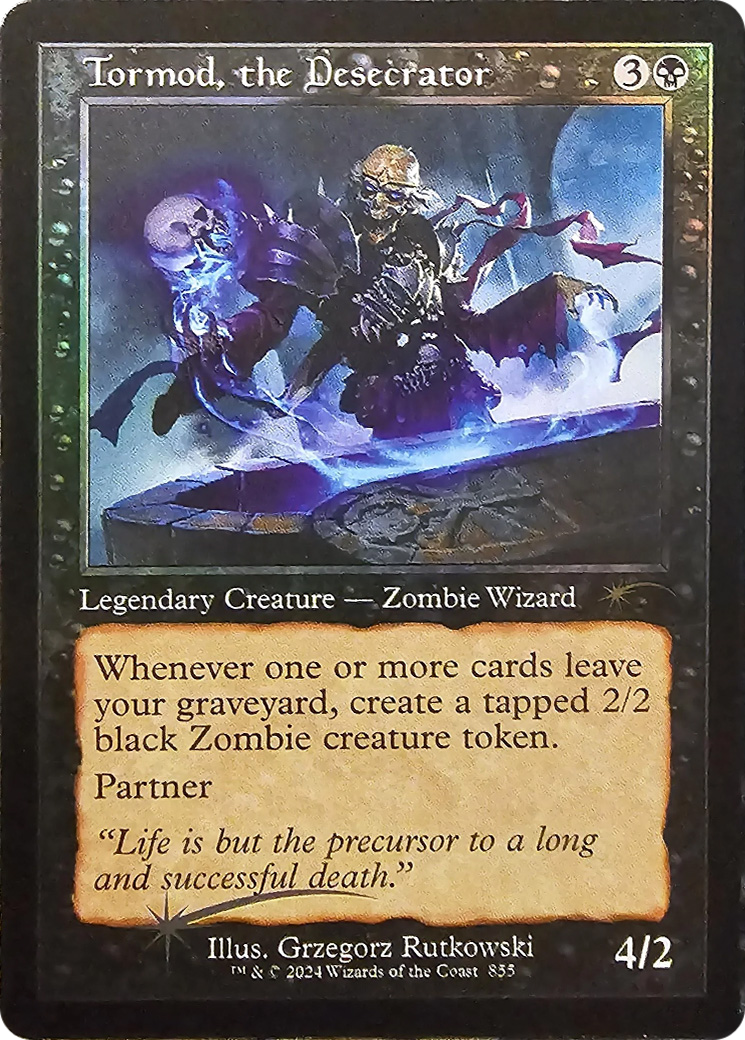 Tormod, the Desecrator (Retro Frame) [Secret Lair Drop Series] | Good Games Cannington