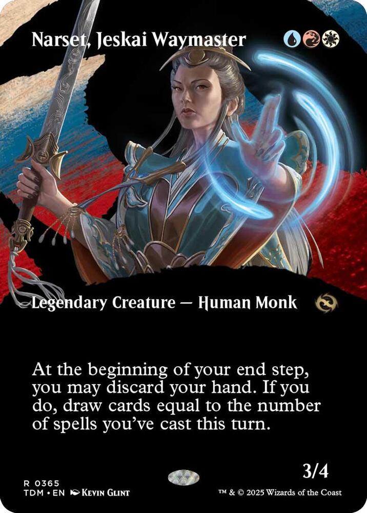 Narset Jeskai Waymaster Borderless 365 (Tarkir: Dragonstorm)  | Good Games Cannington
