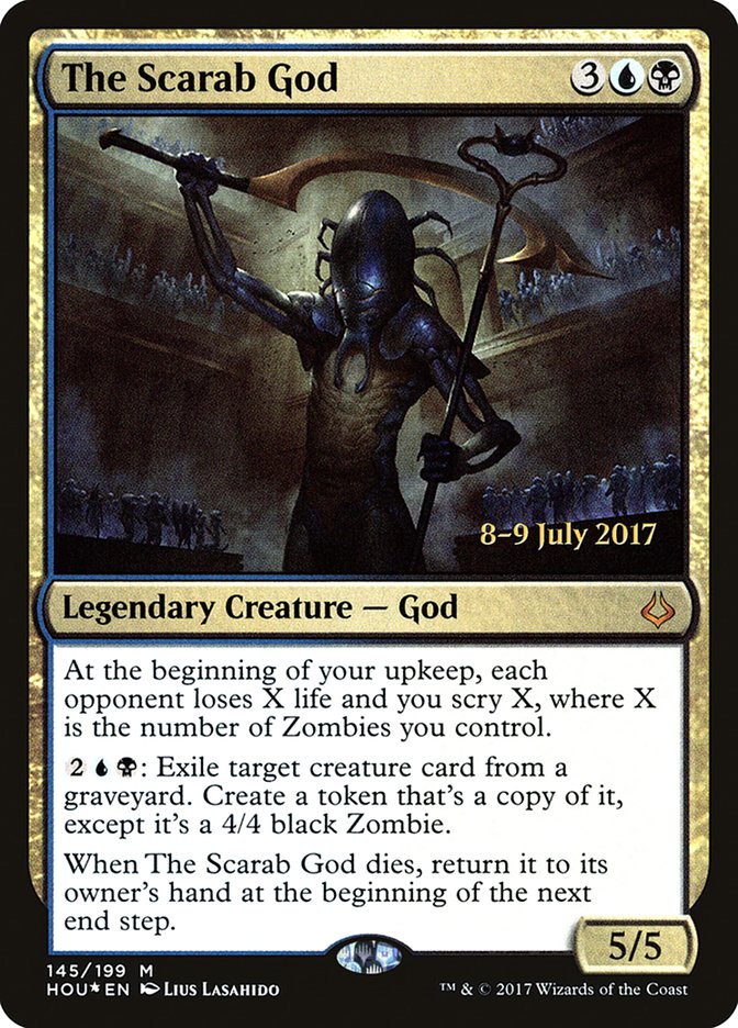 The Scarab God [Hour of Devastation Prerelease Promos] | Good Games Cannington