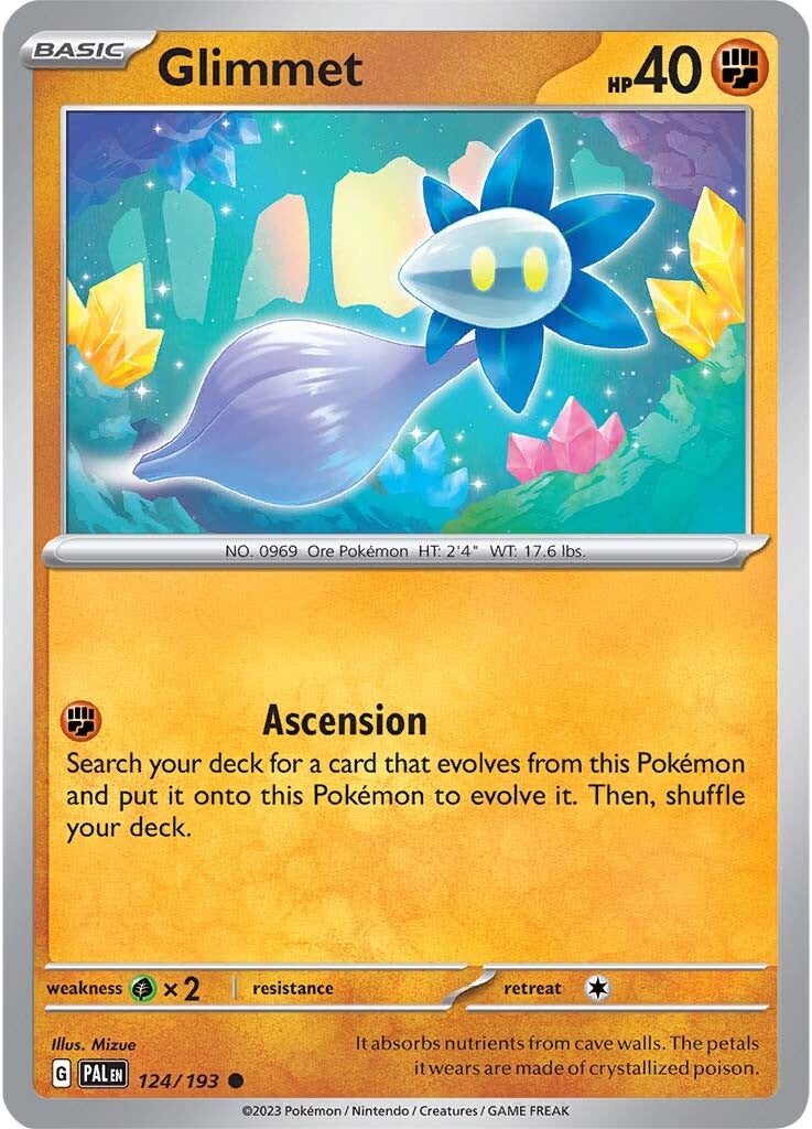 Glimmet (124/193) [Scarlet & Violet: Paldea Evolved] | Good Games Cannington