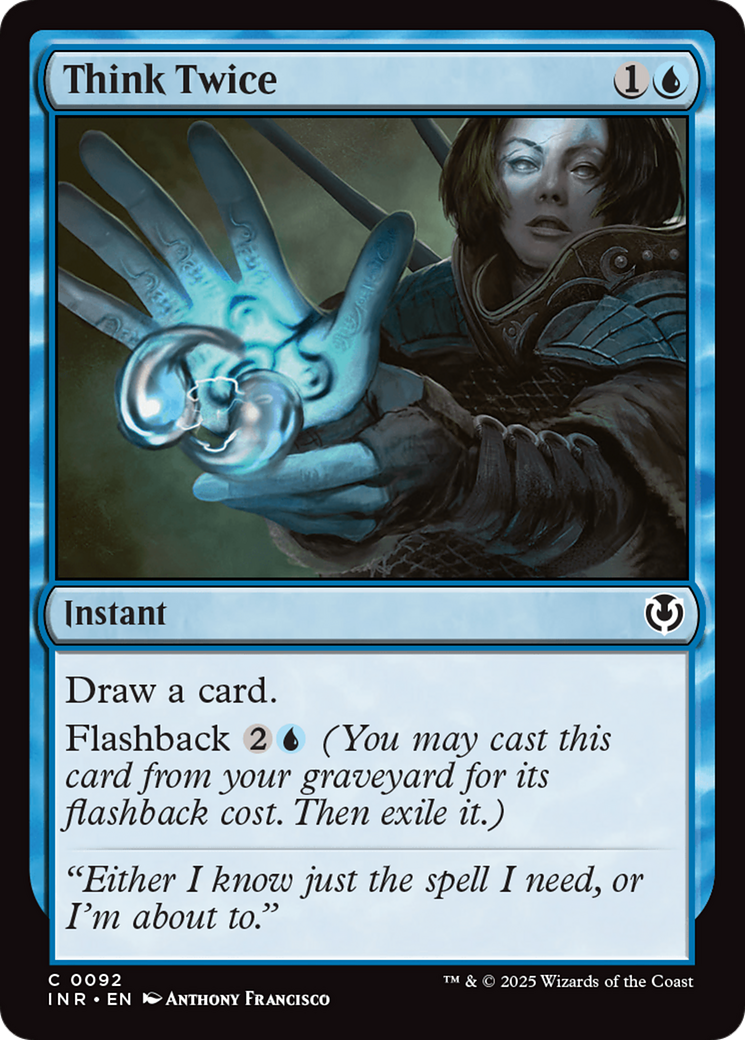 Think Twice [Innistrad Remastered] | Good Games Cannington