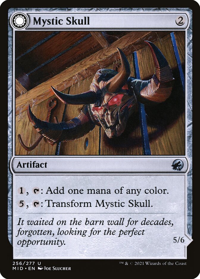 Mystic Skull // Mystic Monstrosity 256 (Innistrad: Midnight Hunt)  | Good Games Cannington