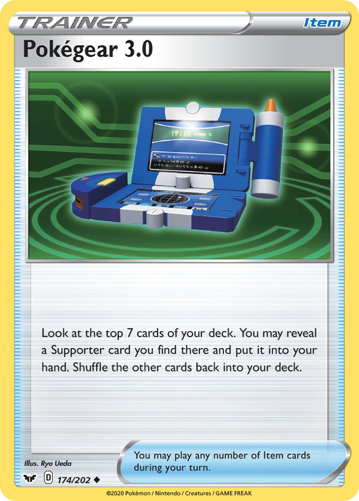 Pokegear 3.0 (174/202) [Sword & Shield: Base Set] | Good Games Cannington