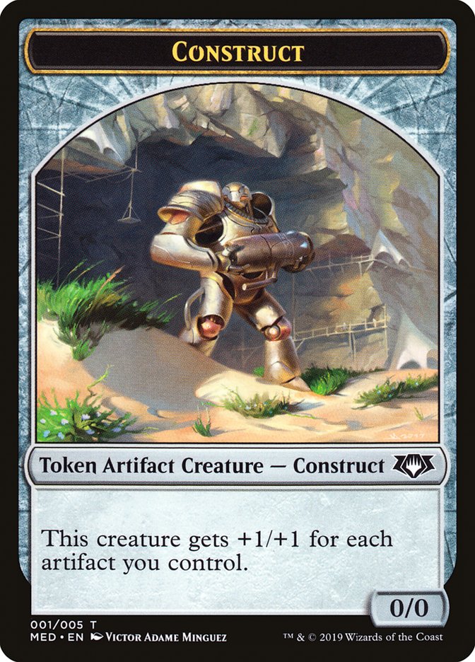 Construct Token (1) [Mythic Edition Tokens] | Good Games Cannington