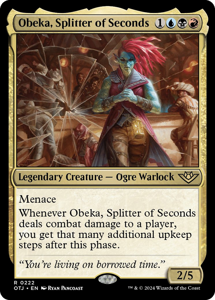 Obeka, Splitter of Seconds [Outlaws of Thunder Junction] | Good Games Cannington