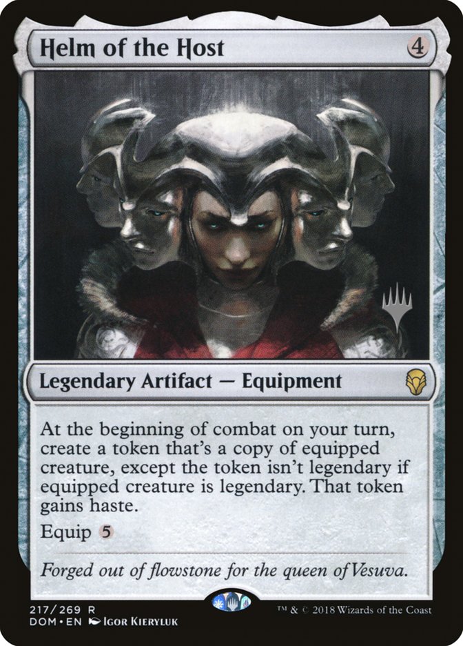 Helm of the Host (Promo Pack) [Dominaria Promos] | Good Games Cannington
