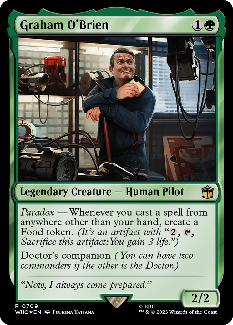 Graham O'Brien (Surge Foil) [Doctor Who] | Good Games Cannington