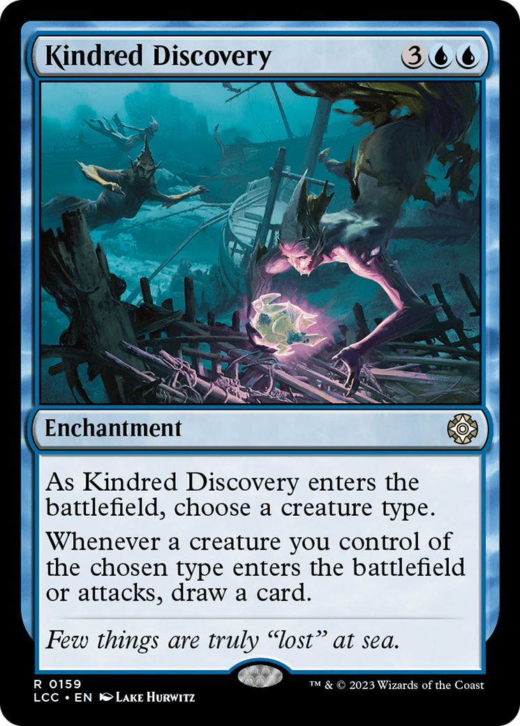 Kindred Discovery [The Lost Caverns of Ixalan Commander] | Good Games Cannington