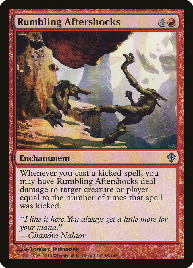 Rumbling Aftershocks 89/145 (Worldwake)  | Good Games Cannington