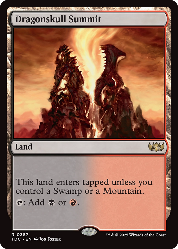 Dragonskull Summit [Tarkir: Dragonstorm Commander] | Good Games Cannington