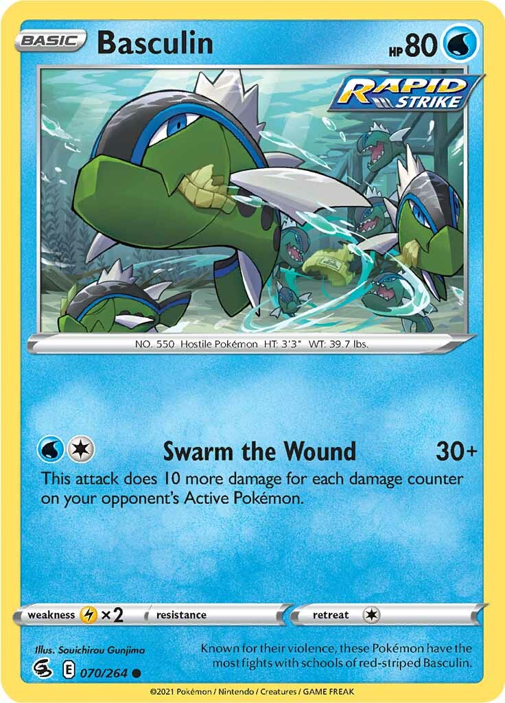 Basculin (070/264) [Sword & Shield: Fusion Strike] | Good Games Cannington