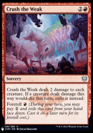 Crush the Weak [The List] | Good Games Cannington