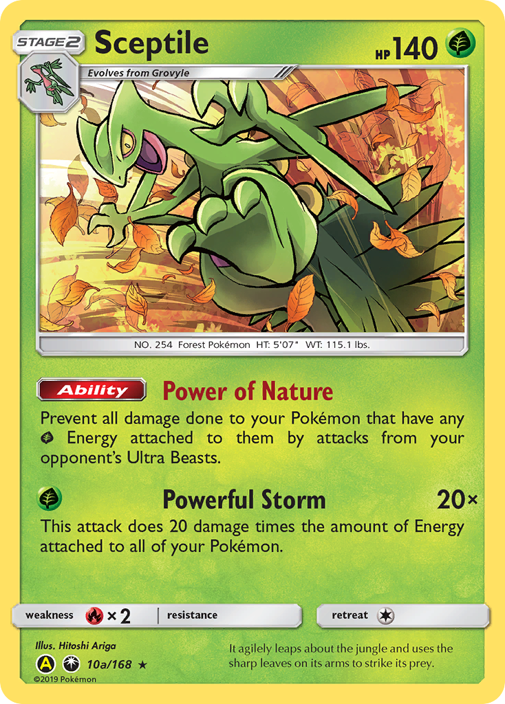 Sceptile (10a/168) [Alternate Art Promos] | Good Games Cannington