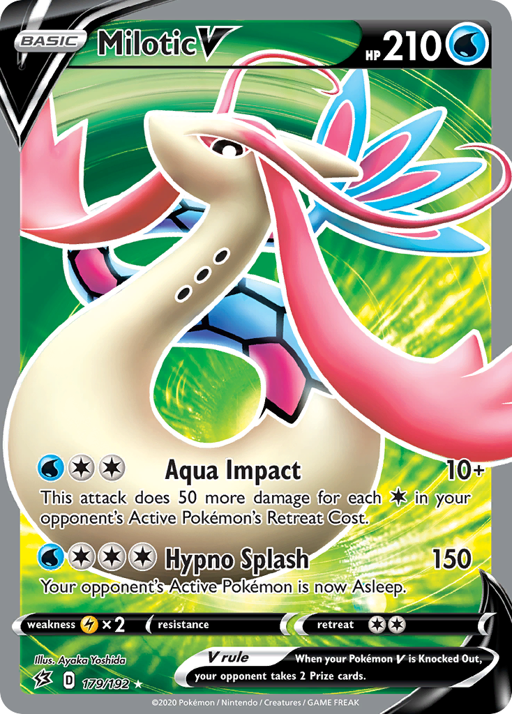 Milotic V (179/192) [Sword & Shield: Rebel Clash] | Good Games Cannington