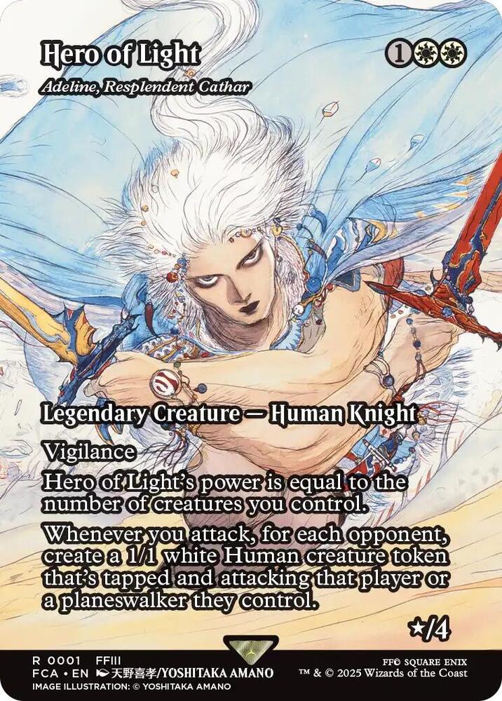 Hero of Light - Adeline, Resplendent Cathar 1/64 (FINAL FANTASY: Through the Ages)  - Showcase | Good Games Cannington
