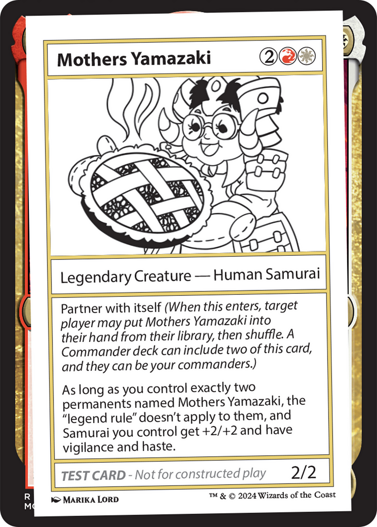 Mothers Yamazaki [Mystery Booster 2 Playtest Cards] | Good Games Cannington