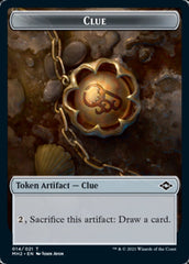 Clue (14) // Zombie Army Double-Sided Token [Modern Horizons 2 Tokens] | Good Games Cannington