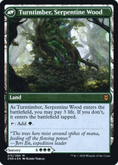 Turntimber Symbiosis // Turntimber, Serpentine Wood [Zendikar Rising Prerelease Promos] | Good Games Cannington