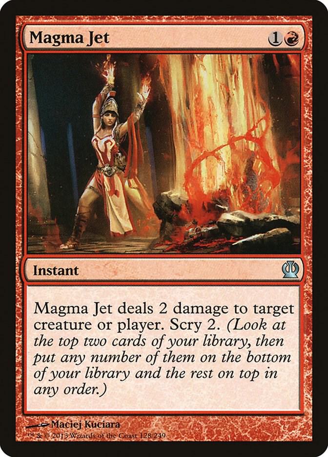 Magma Jet 128/249 (Theros)  | Good Games Cannington