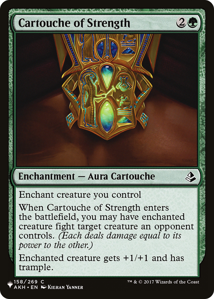 Cartouche of Strength [The List] | Good Games Cannington