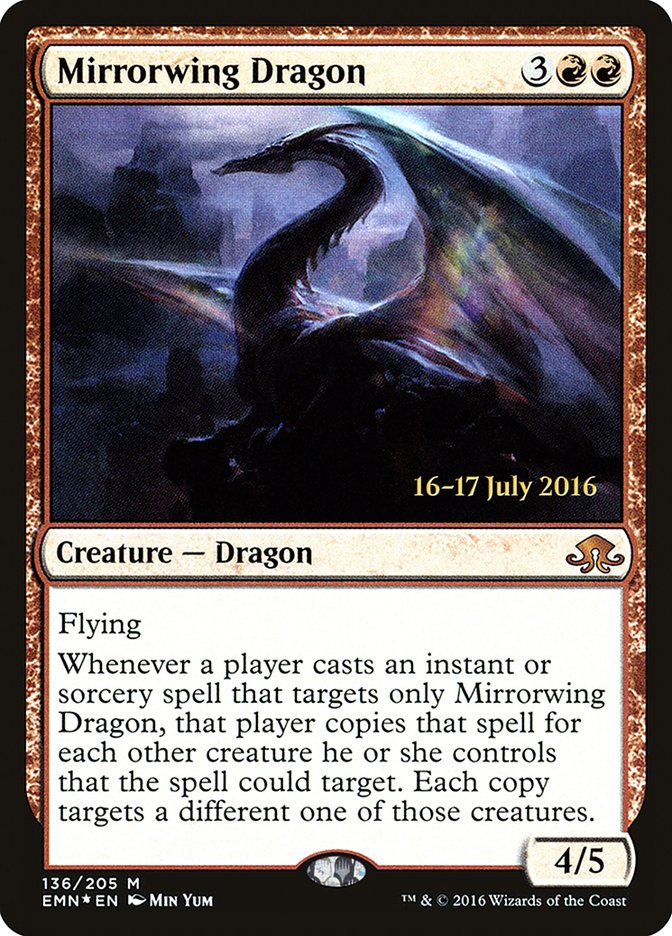 Mirrorwing Dragon [Eldritch Moon Prerelease Promos] | Good Games Cannington