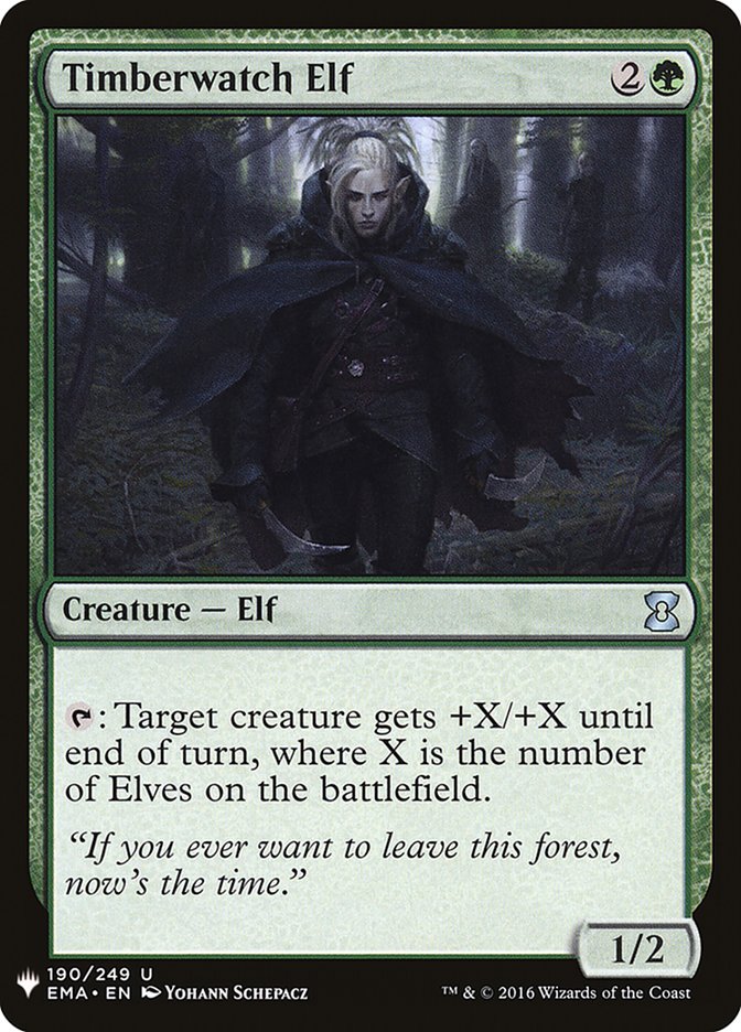 Timberwatch Elf [Mystery Booster] | Good Games Cannington