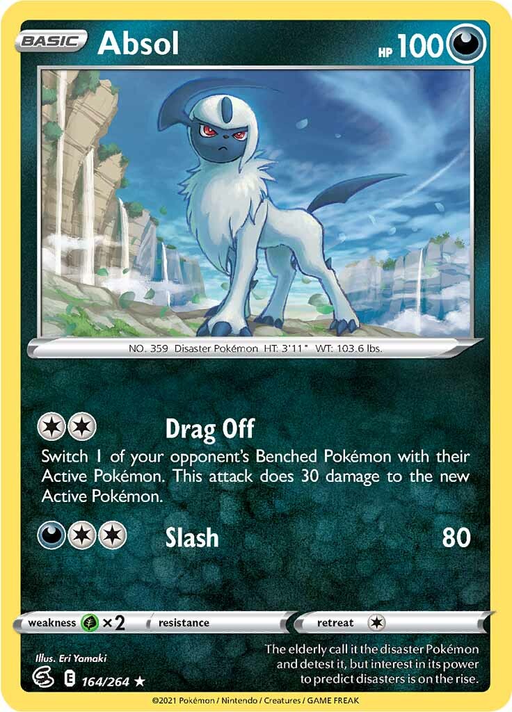 Absol (164/264) [Sword & Shield: Fusion Strike] | Good Games Cannington