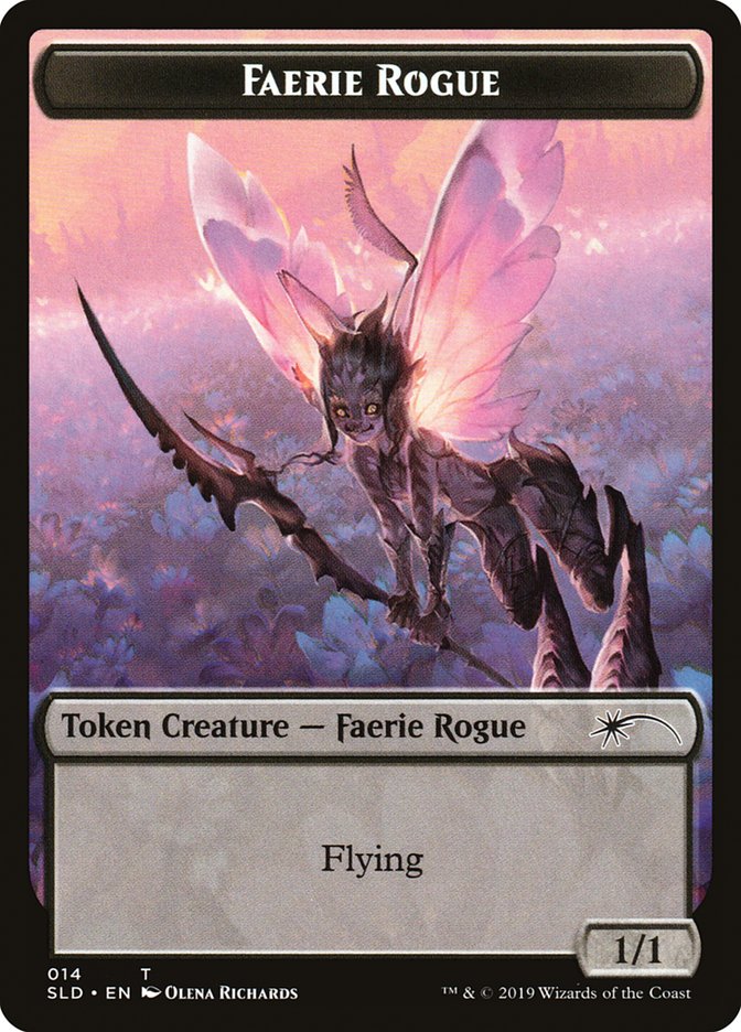 Faerie Rogue Token (014) [Secret Lair Drop Series] | Good Games Cannington