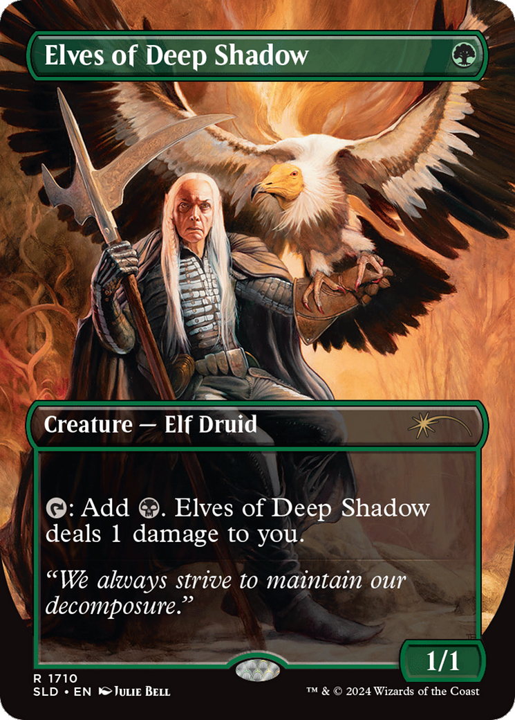 Elves of Deep Shadow (Rainbow Foil) [Secret Lair Drop Series] | Good Games Cannington
