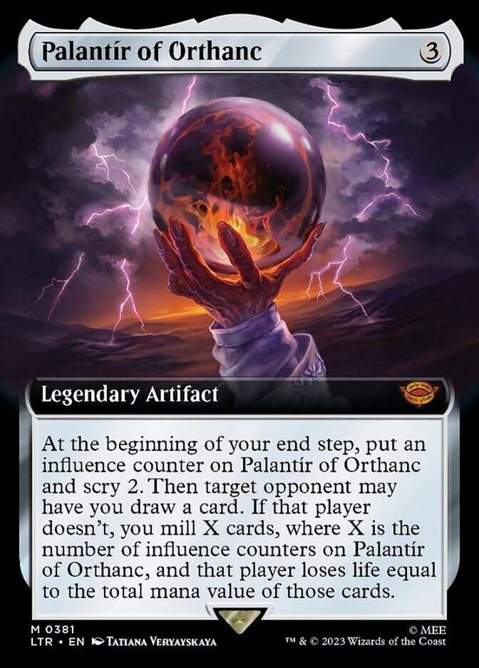 Palantir of Orthanc (Extended Art) [The Lord of the Rings: Tales of Middle-Earth] | Good Games Cannington