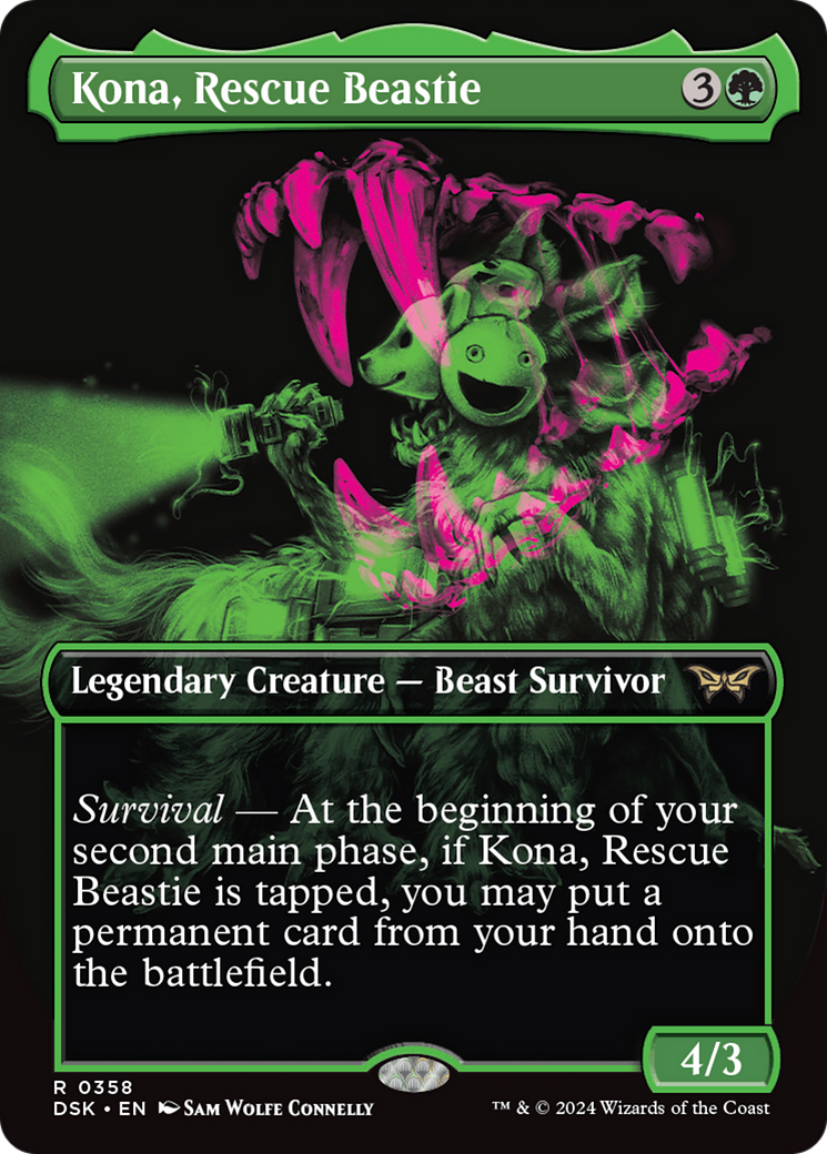 Kona, Rescue Beastie (Showcase) [Duskmourn: House of Horror] | Good Games Cannington