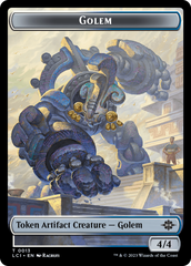 Map // Golem Double-Sided Token [The Lost Caverns of Ixalan Tokens] | Good Games Cannington