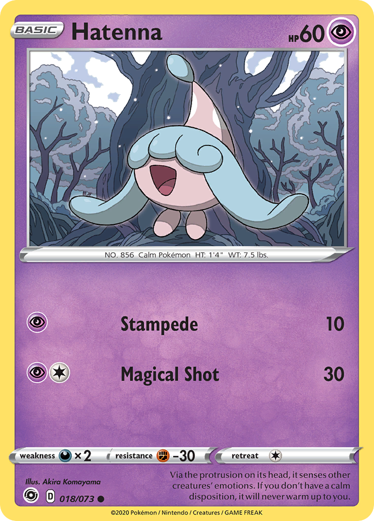 Hatenna (018/073) [Sword & Shield: Champion's Path] | Good Games Cannington