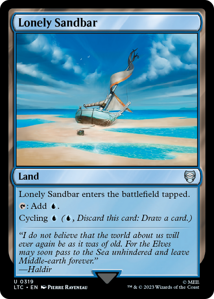 Lonely Sandbar [The Lord of the Rings: Tales of Middle-Earth Commander] | Good Games Cannington