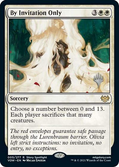 By Invitation Only (Promo Pack) [Innistrad: Crimson Vow Promos] | Good Games Cannington