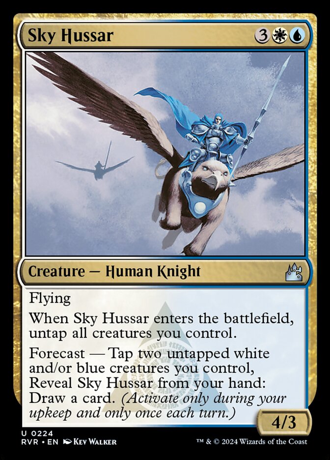 Sky Hussar 224 (Ravnica Remastered)  - Foil | Good Games Cannington