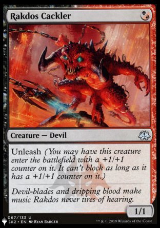 Rakdos Cackler [The List] | Good Games Cannington