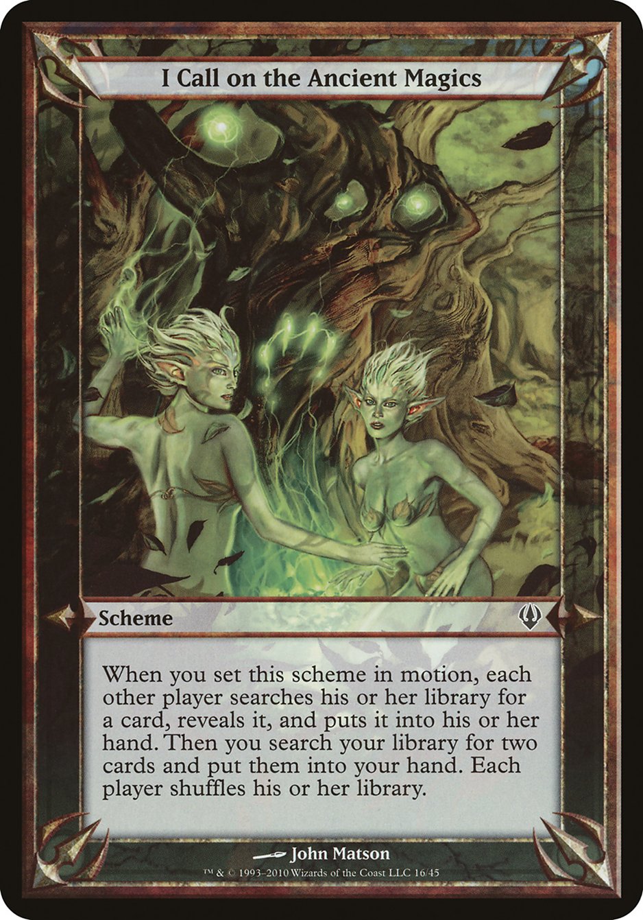 I Call on the Ancient Magics (Schemes) [Archenemy Schemes] | Good Games Cannington