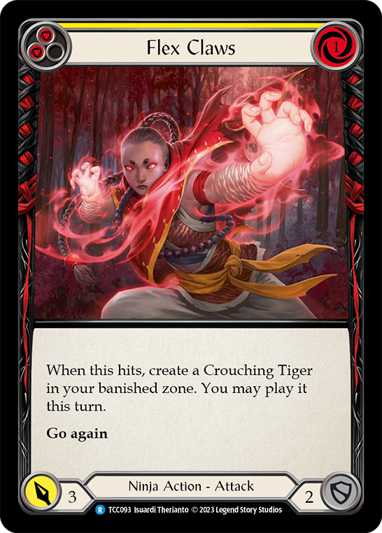 Flex Claws (Yellow) [TCC093] (Round the Table: TCC x LSS) | Good Games Cannington