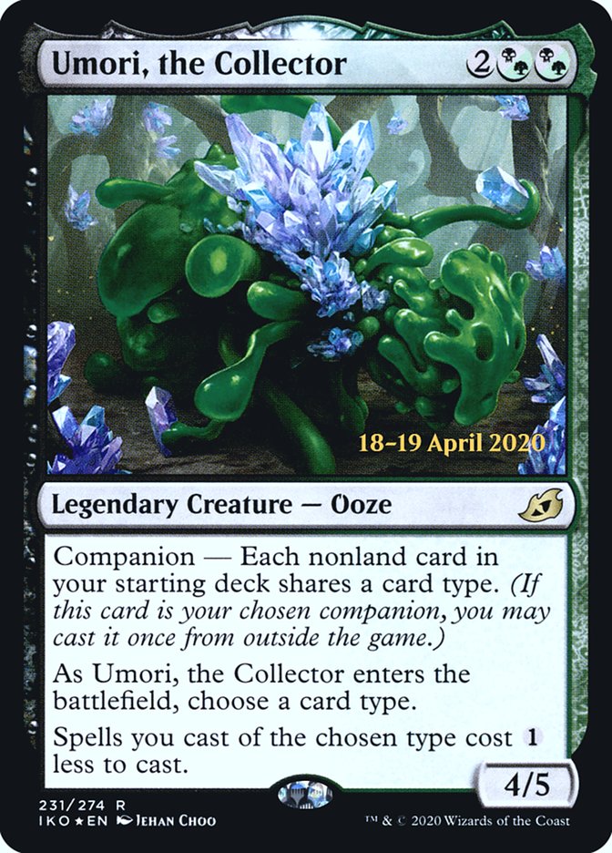 Umori, the Collector [Ikoria: Lair of Behemoths Prerelease Promos] | Good Games Cannington