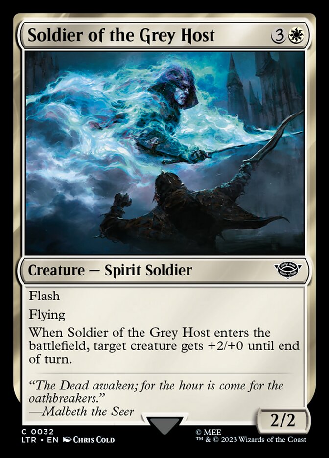 Soldier of the Grey Host 32/281 (Universes Beyond: The Lord of the Rings: Tales of Middle-earth)  | Good Games Cannington