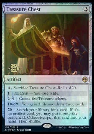 Treasure Chest [Dungeons & Dragons: Adventures in the Forgotten Realms Prerelease Promos] | Good Games Cannington