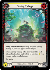 Spring Tidings [EVR039] (Everfest)  1st Edition Rainbow Foil | Good Games Cannington