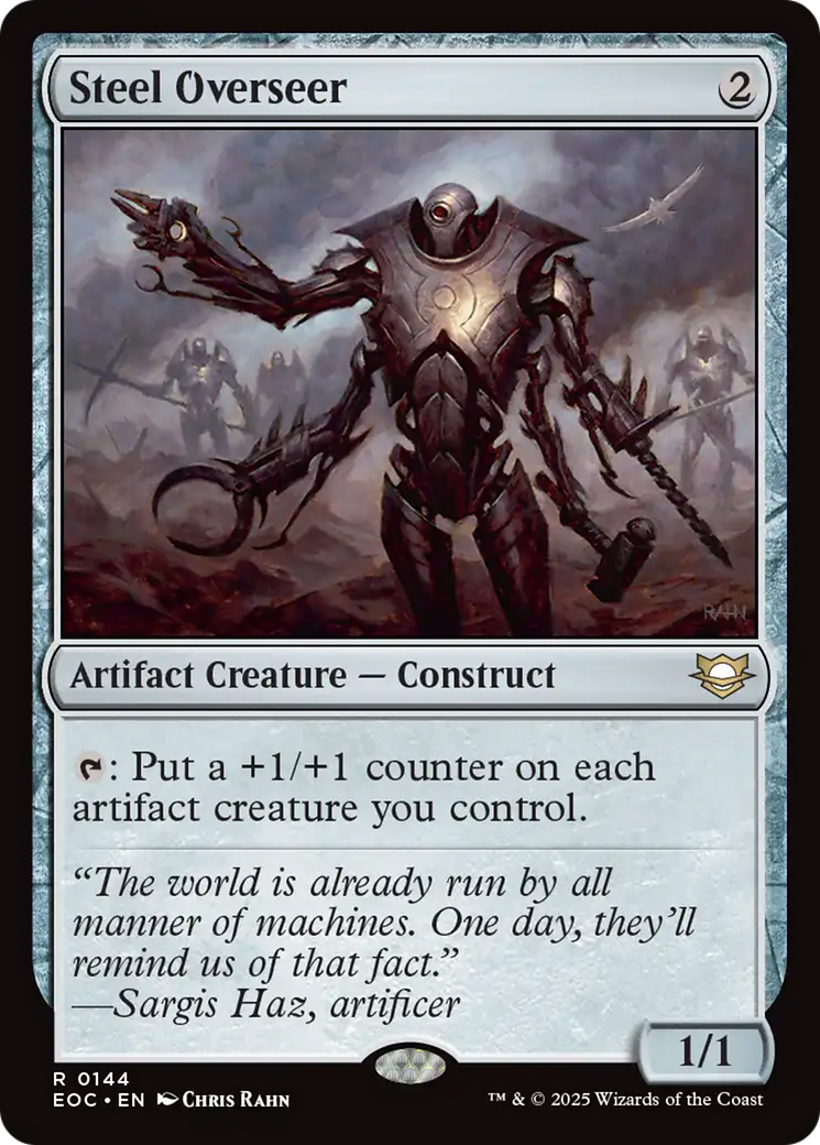 Steel Overseer [Edge of Eternities Commander] | Good Games Cannington