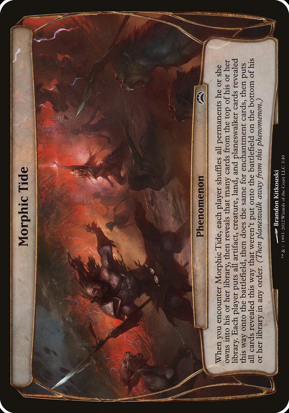 Morphic Tide (Planes) [Planechase 2012 Planes] | Good Games Cannington