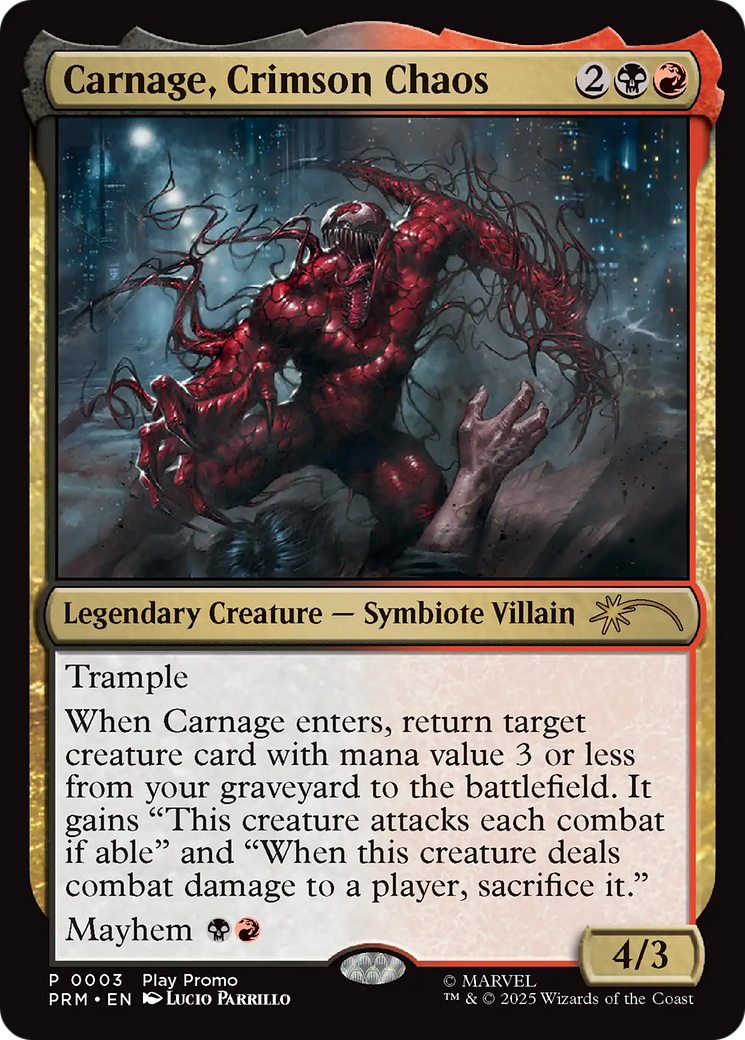 Carnage, Crimson Chaos [Wizards Play Network 2025] | Good Games Cannington